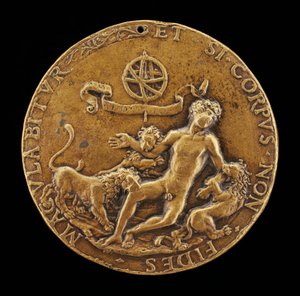 An Allegory of Faith: Lions Devouring a Nude Youth
