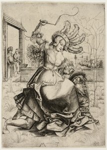 Aristotle and Phyllis by Master MZ