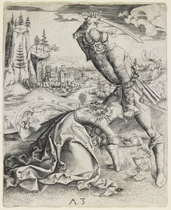 Beheading of Saint Barbara by Master MZ