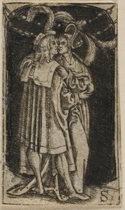 A Couple Standing by Master S