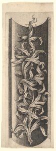 Foliate Ornament, ca. 1465-90 by Master W. with the Key