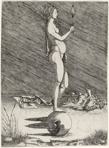 Fortune Sailing on a Winged Globe, c.1510-15 by Master of 1515