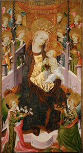 Virgin and Child Surrounded by Angels