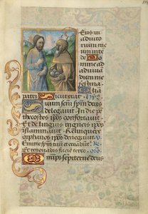 Temptation of Christ by Master of Cardinal Bourbon