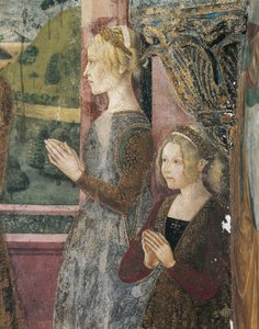 Fresco Depicting Paleologo and Bernarda di Bosse