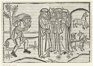Parable of the Lost Sheep by Master of Delft (attributed to)