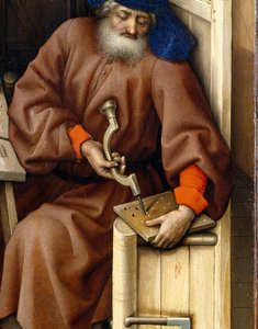 Annunciation Triptych (Merode Altarpiece) by Master of Flémalle