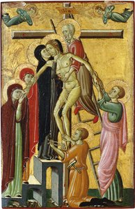 The Descent from the Cross by Master of Forli