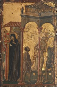 The Flagellation, first half 14th century by Master of Forli