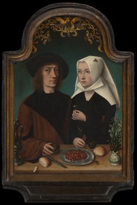 The Painter and His Wife by Master of Frankfurt