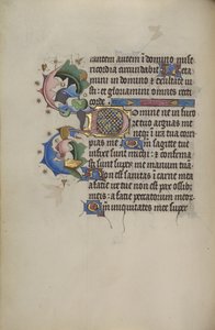 Decorated Initial D by Master of Guillebert de Mets