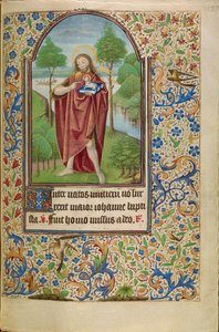 Saint John the Baptist Pointing to the Lamb of God