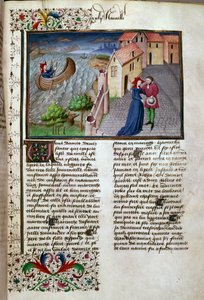 The Departure (from the Decameron) by Master of Jean Mansel