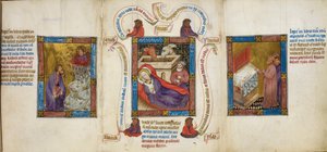Three Scene depicting the 