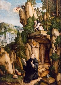 Saint Benedict as a Praying Hermit