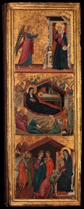 Saints and Scenes from the Life of the Virgin, ca. 1320 by Master of Monte Oliveto