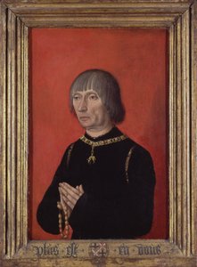 Portrait of Lodewijk van Gruuthuuse, c.1472-82 by Master of Portraits of Princes