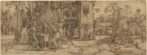 Scenes from the Life of the Prodigal Son by Master of Saint Christopher