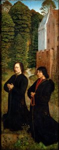 Two Representatives of the Guild of Shoemakers by Master of Saint Crispin and Crispinian
