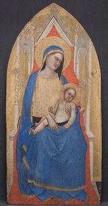Madonna and Child Enthroned