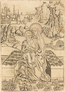 The Madonna and Child with Saint Anne by Master of St. Sebastian