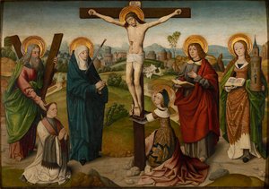 The Crucifixion with Saints and Donators