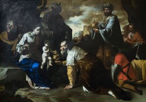 The Adoration of the Magi by Master of the Annunciation to the Shepherds