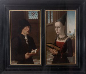 Portraits of the banker Pierantonio Baroncelli and his wife Maria Bonciani