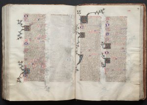 The Gotha Missal: Fol. 129r, Text by Master of the Boqueteaux