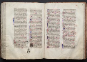 The Gotha Missal: Fol. 137r, Text by Master of the Boqueteaux