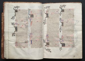 The Gotha Missal: Fol. 13r, Text by Master of the Boqueteaux