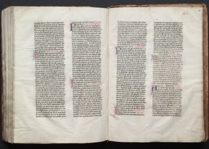 The Gotha Missal: Fol. 155r, Text