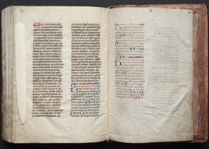 The Gotha Missal: Fol. 164r, Text