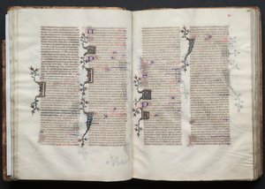 The Gotha Missal: Fol. 30v, Text by Master of the Boqueteaux