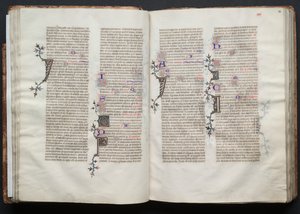 The Gotha Missal: Fol. 32v, Text by Master of the Boqueteaux