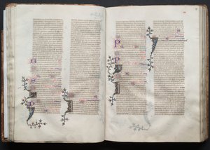 The Gotha Missal: Fol. 38v, Text by Master of the Boqueteaux