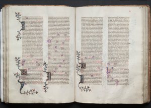 The Gotha Missal: Fol. 71r, Text by Master of the Boqueteaux