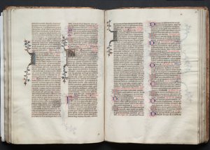 The Gotha Missal: Fol. 73r, Text by Master of the Boqueteaux