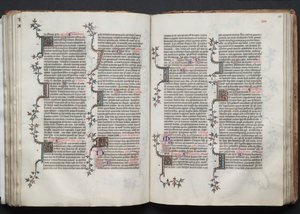 The Gotha Missal: Fol. 84v, Text by Master of the Boqueteaux