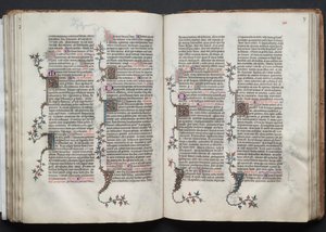 The Gotha Missal: Fol. 87r, Text by Master of the Boqueteaux