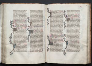 The Gotha Missal: Fol. 93r, Text by Master of the Boqueteaux