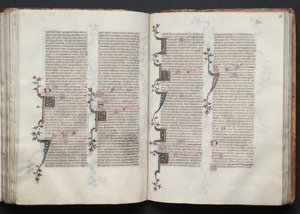 The Gotha Missal: Fol. 98r, Text by Master of the Boqueteaux