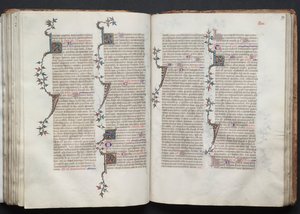 The Gotha Missal: Fol. 99r, Text by Master of the Boqueteaux