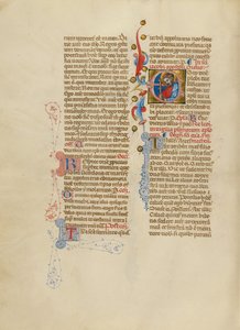 Initial E: Saint James the Greater by Master of the Brussels Initials