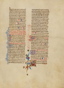 Initial G: Saint Thomas Becket