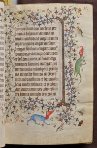Hours of Charles the Noble, King of Navarre (1361-1425): Folio 16r, Text by Master of the Brussels Initials and Associates