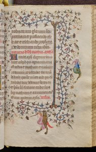 Hours of Charles the Noble, King of Navarre (1361-1425): fol. 270r, Text by Master of the Brussels Initials and Associates