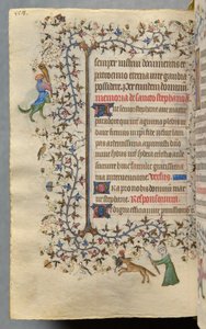 Hours of Charles the Noble, King of Navarre (1361-1425): fol. 273v, Text by Master of the Brussels Initials and Associates