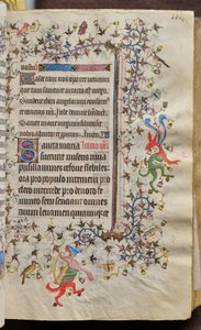 Hours of Charles the Noble, King of Navarre (1361-1425): fol. 51r, Text by Master of the Brussels Initials and Associates