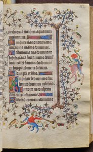 Hours of Charles the Noble, King of Navarre (1361-1425): fol. 56r, Text by Master of the Brussels Initials and Associates